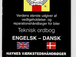 Teknisk ordbog til Haynes værkstedsbøger: Engelsk - dansk