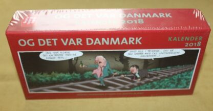 Og det var Danmark _ Kalender 2018 _ UÅBNET folie