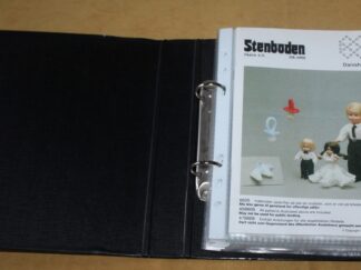 Mappe med mange original opskrifter med grønlandske perler