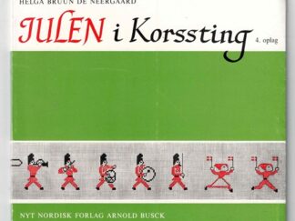 Julen i korssting - Helga de Neergaard